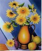 unknow artist Still life floral, all kinds of reality flowers oil painting  101 china oil painting reproduction